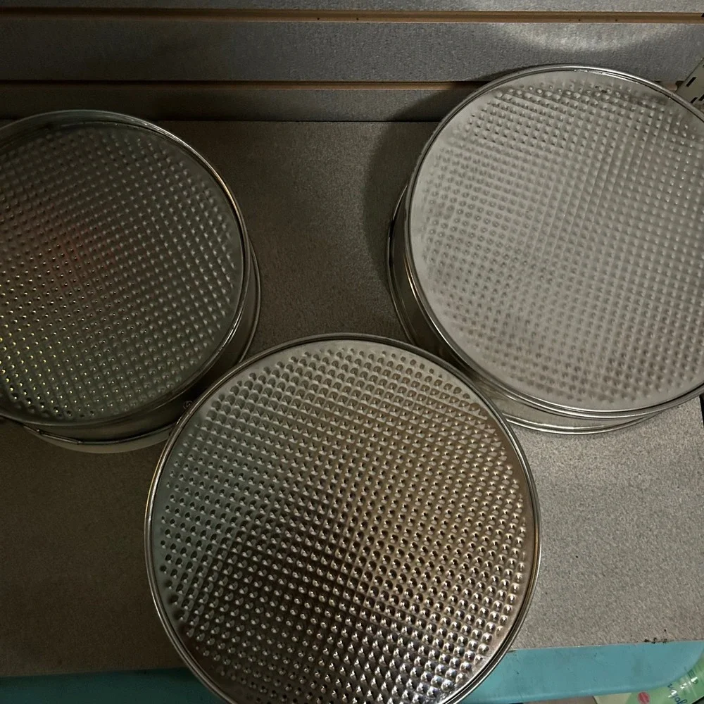 Set of 3 Round‎ Cake Pans Mold Bakeware Non Stick Baking Kitchen Pastry Pan